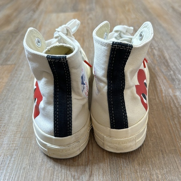 Converse Chuck Taylor Play x Comme Des Garçons 7 Womens Mens 5 - Picture 4 of 10